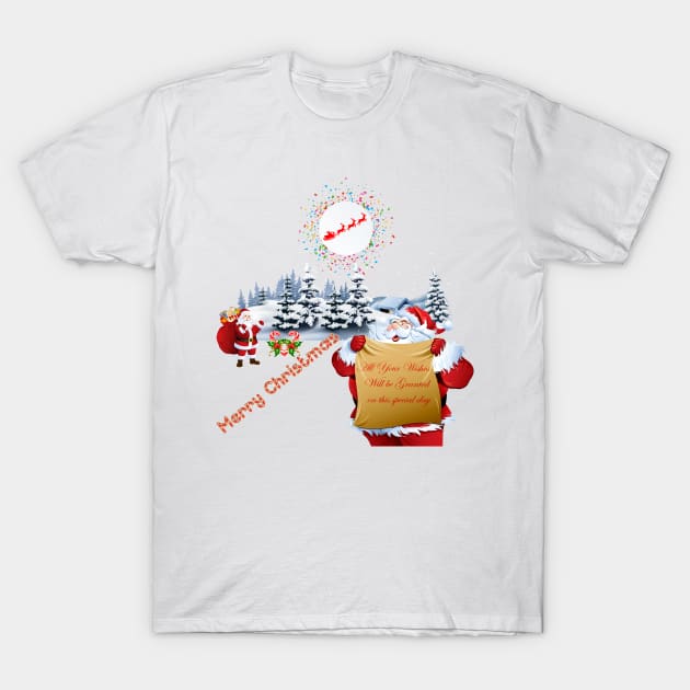 christmas177 T-Shirt by dezhta